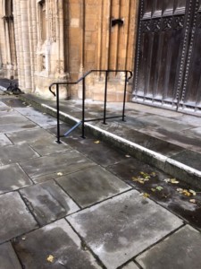 Removable Handrail for Norwich Cathedral