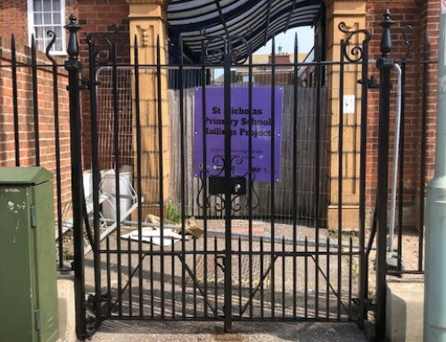 Sympathetic Restoration of Gate and Railings at St Nicholas Primary School