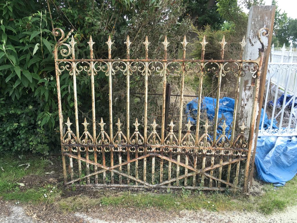 A very deteriorating gate worth saving.