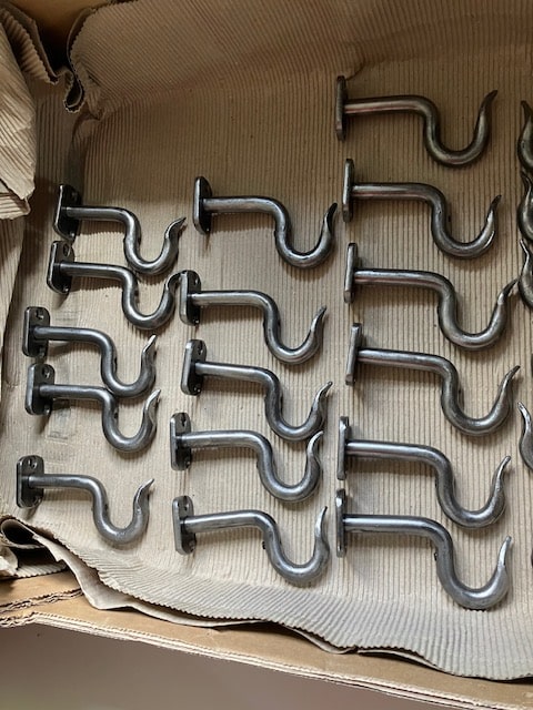 Curtain poles