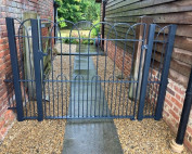 Simple stylish garden gate